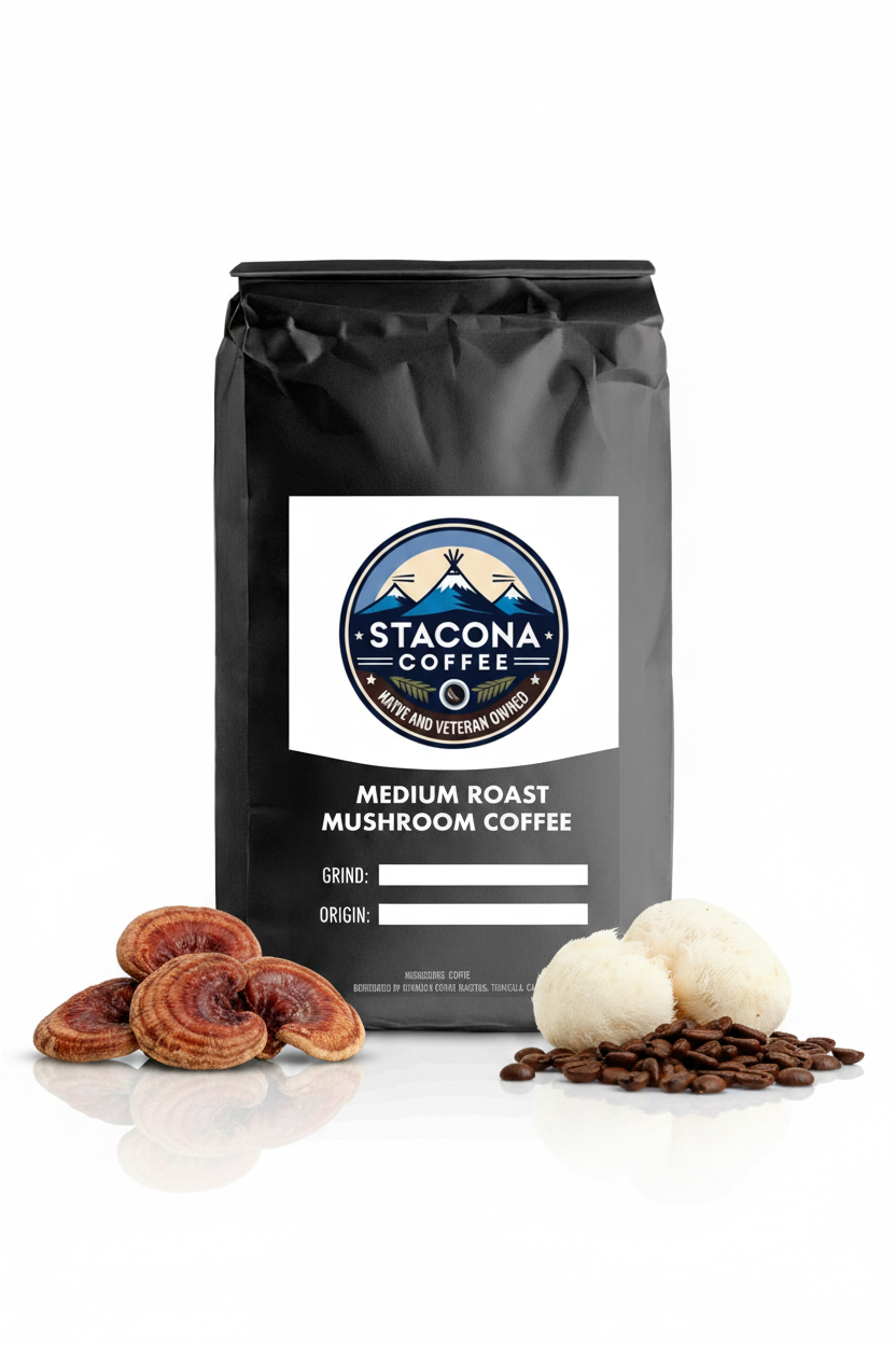 Medium Roast Mushroom Coffee